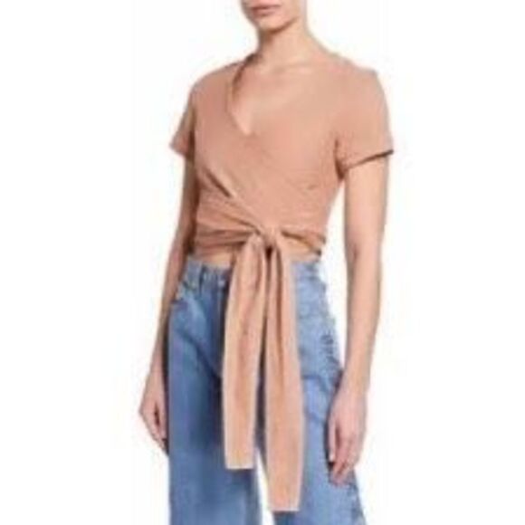 New. Johnathan Simkhai nude crop top. Small. Retails $328 - Picture 7 of 8